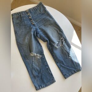 RACHEL COMEY *Rare* Elkin Pant with Ripped Knees